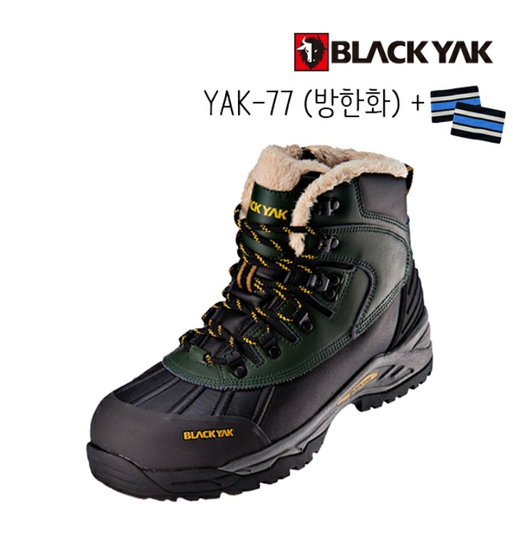 블랙야크 6인치 안전화 작업화 Yak 77 각반 방한화 티몬