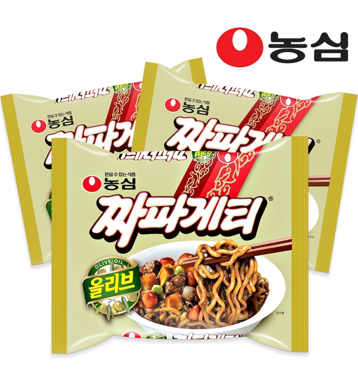 [짜파게티] 농심 올리브 짜파게티 1박스 (40개입) /라면/봉지라면 - 티몬