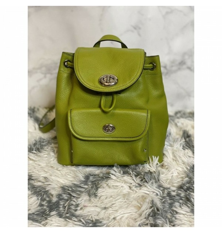 coach mini turnlock backpack