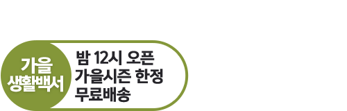 가을생활백서