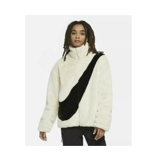 sportswear faux fur jacket nike