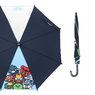 브롤스타즈 47 우산 [위드프렌즈 10002] 네이비 - 장마대비 카카오프렌즈 어몽어스 외 인기 캐릭터 우산 특가전