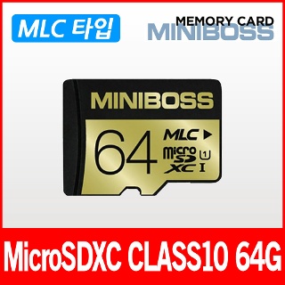 미니보스 SNACK 비스킷 Biscuit W1 블랙박스 호환 64GB 메모리카드 마이크로SD카드 MLC타입 - CLASS10 UHS I MLC타입