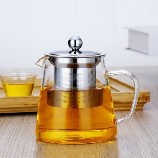 [로하티]차마실 내열유리 차포트 550ml 티주전자