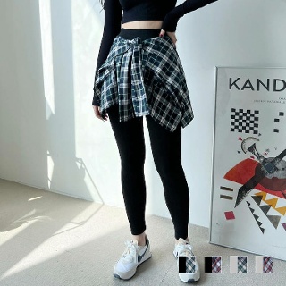 SD 테로 체크남방 치마레깅스SD-3772A