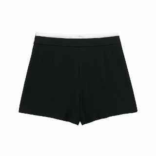 여자 카고치마바지 봄가을 허리 치마바지 포인트 와이드 캐주얼 미니 DU