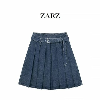 프릴스커트 주름치마 여성 쉬폰 플레어 스커트 Zarz 수제 스타일의 새로운 의류 유행 클래식 기질 와이드 주