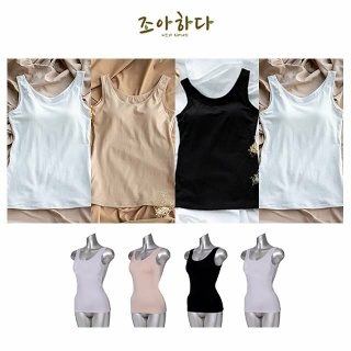 조아하다 사계절함께 코튼 브라탑 4종(런닝형)