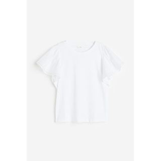 H&amp;M 나비 셔츠 화이트 166340