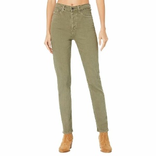 [AG jeans] AG 진스 알렉시스 빈티지 하이라이즈 슬림 스트레이트 3년 유황 아모리 그린