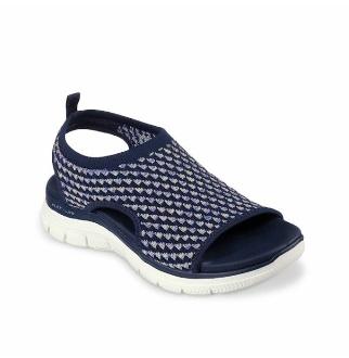 [해외] 스케쳐스 Flex Appeal 4.0 Boldest Sandal 샌들 Navy 934  10 - Skechers 스케쳐스 Flex Appeal 4.0 Boldest Sandal 샌들