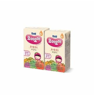 매일유업 단일상품 요미요미 유기농주스 과일믹스 125ml 48팩 - 요미요미 주스 과일믹스 125ml 48팩