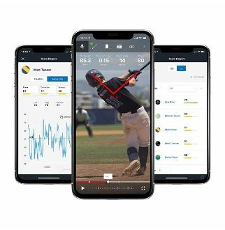 [해외] 단일상품 - Blast Motion 야구 스윙 분석기 앱 호환 실시간 분석 제공 메이저리그 미국 유럽 1293718