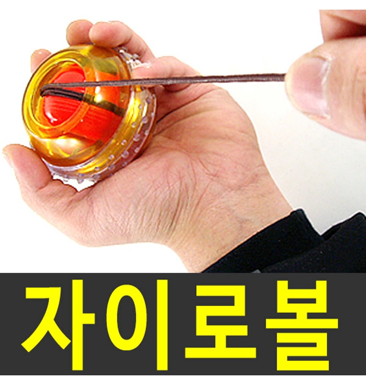 자이로볼 손목 팔 운동 기구 완력기 악력기 지압 아령 덤벨 헬스 휘트니스 스포츠 야구 골프 - 티몬