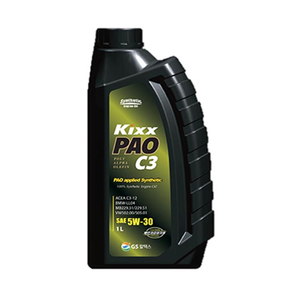 [KIXX PAO] C3 5W30 5W40 킥스 파오 킥스파오 엔진오일 1L - 티몬