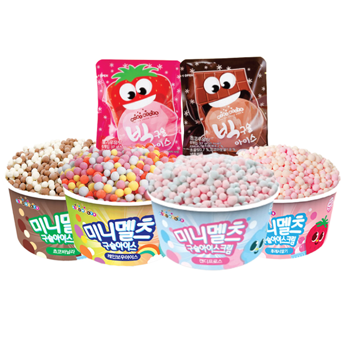 미니멜츠 구슬아이스크림 50G 16개 모음전 / 2개 이상 구매시 빅구슬 증정 - 티몬