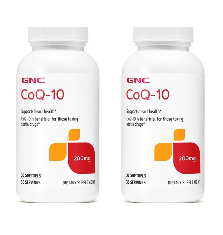 GNC 지엔씨 코엔자임Q10 코큐텐 200mg 30캡슐 X 2통 CoQ10 미국직구 - 티몬