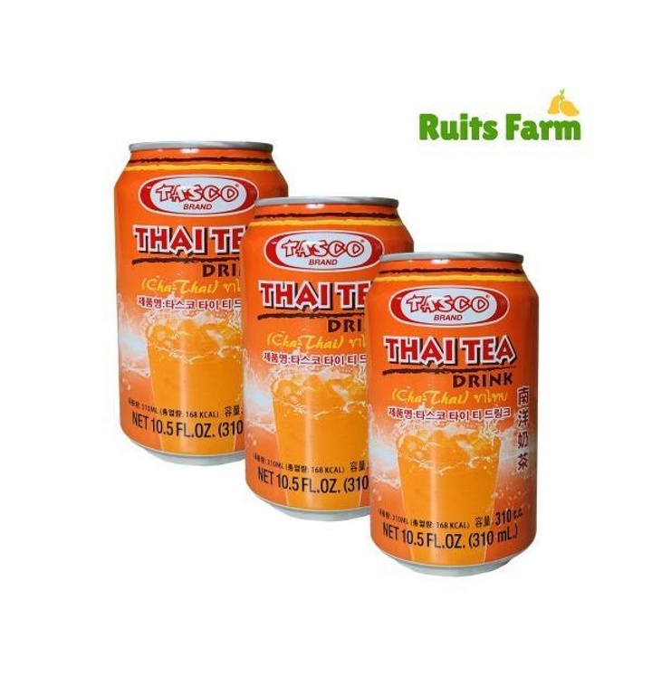 루츠팜태국 타스코 타이티 310mlx24개 1박스 Tasco Thai Tea 태국밀크티 홍차 밀크티 티몬