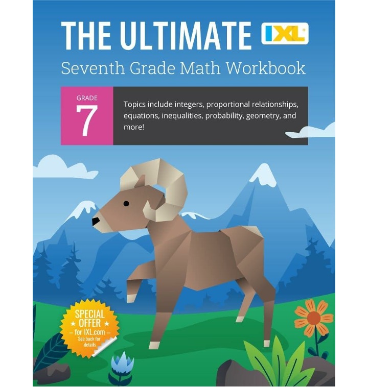 The Ultimate Grade 7 Math Workbook Ixl Workbooks Ixl Ulti 티몬 9858