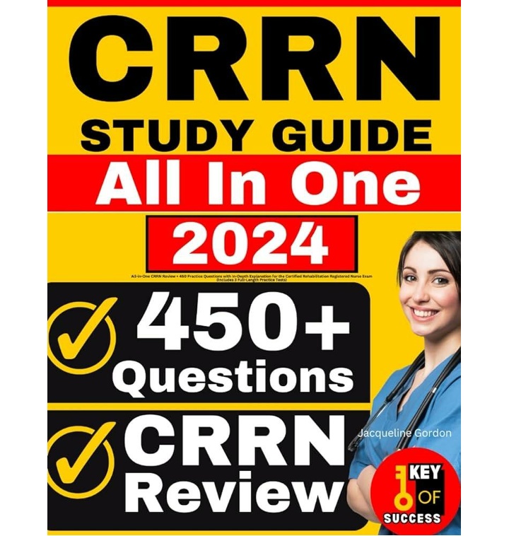 CRRN 학습 가이드: 공인 재활 등록 간호사 시험에 대한 심층 설명이 포함된 올인원 검토 + 450개의 연 - 티몬