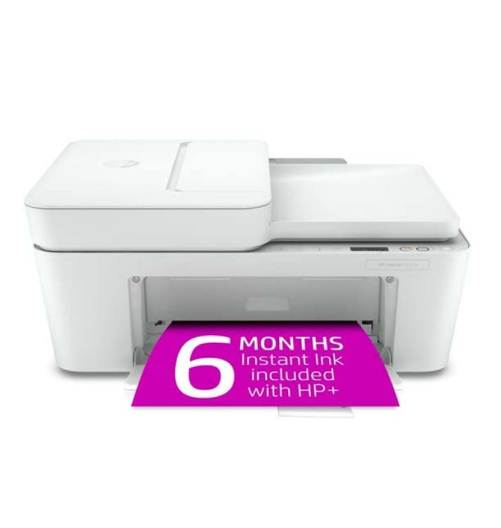 HP DeskJet 4152e 무선 잉크젯 컬러 올인원 프린터, 인쇄 복사 스캔, 즉시 잉크 준비, 35장 - 티몬