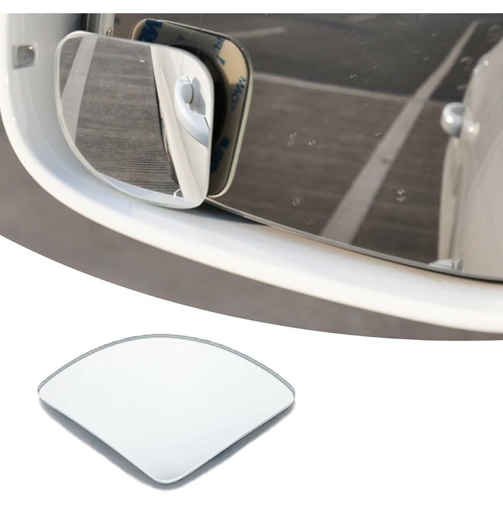 Sinytuto Pack-2 Car Blind Spot Mirror, 3.74In X 1.41In Waterproof HD