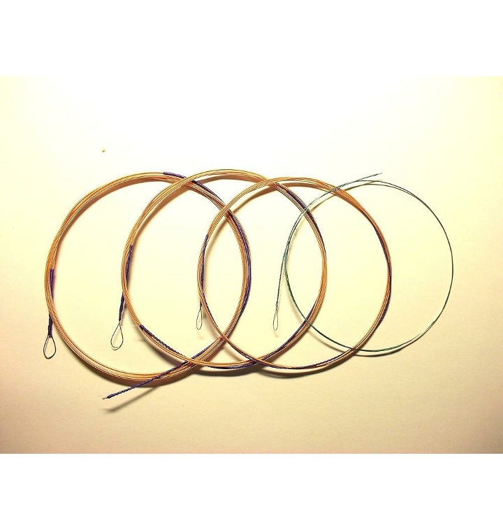 4 Sets PiPa Strings Set Steel Core Copper & Nylon Wound - 티몬