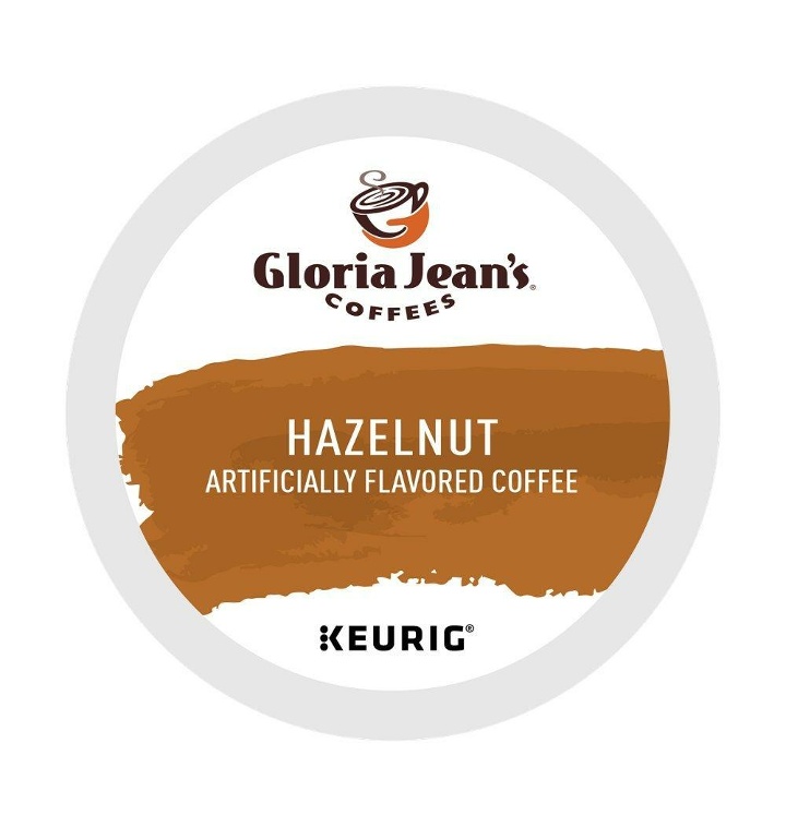 Gloria Jean's Coffees HAZELNUT -- Keurig Brewers용 K컵 24개 2박스 - 티몬