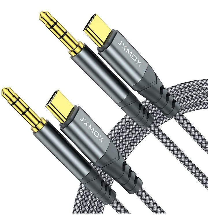 Jxmox usb c to 3 5mm aux 1 2m4 2 