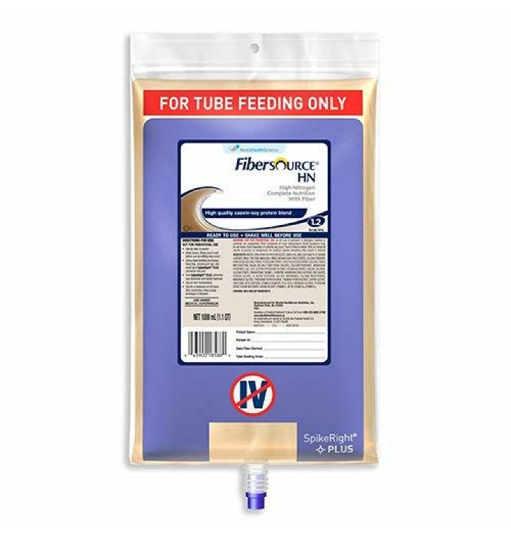 Fibersource HN 1000 mL Bag Ready to Hang Unflavored Adult, 1 - 티몬