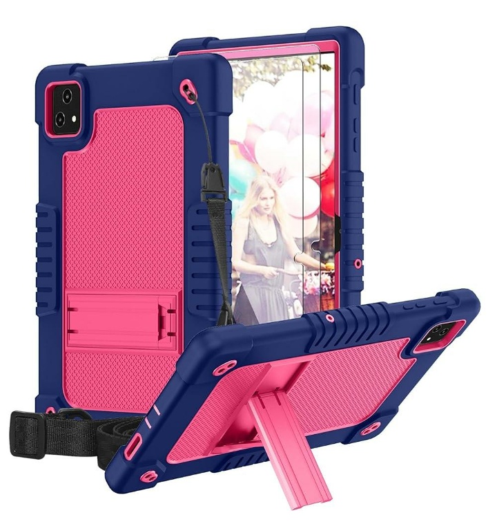 For T-Mobile Revvl Tab 5G Tablet Case with 2Pcs Screen Prote - 티몬